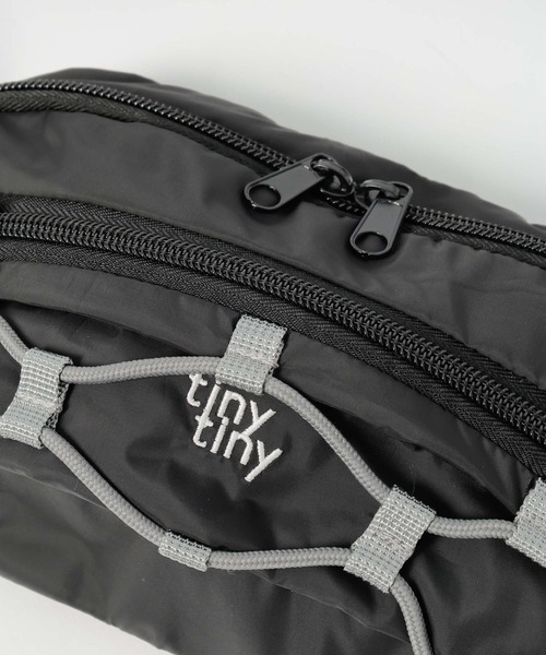 niko and...（ニコアンド）の「レースアップ ウエストポーチ[tiny tiny(ティニーティニー)]（ボディバッグ/ウエストポーチ・レディース・ライトブルー/ライトピンク/ブラック/ライトグリーン・0）」の14枚目の写真