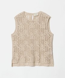 UNITED ARROWS | スパンコール エンブロイダリー ニットベスト ‐ウォッシャブル‐(ベスト)