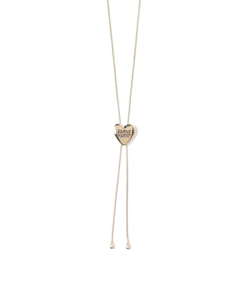 BEAMS HEART(ビームスハート)の「ハート ロゴ ラリエット ネックレス(ネックレス・レディース・ゴールド/その他/シルバー・ONE SIZE)」の2枚目の写真