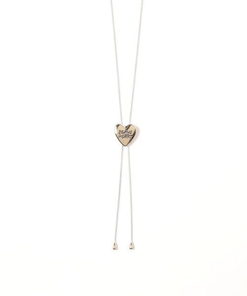 BEAMS HEART(ビームスハート)の「ハート ロゴ ラリエット ネックレス(ネックレス・レディース・ゴールド/その他/シルバー・ONE SIZE)」の3枚目の写真