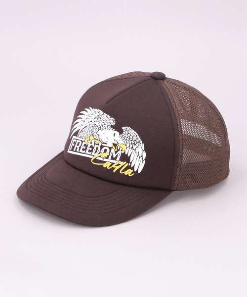CA4LA（カシラ）の「EAGLE FREEDOM MESH（キャップ・メンズ・ブラック/ネイビー/ブラウン・ONESIZE）」の3枚目の写真