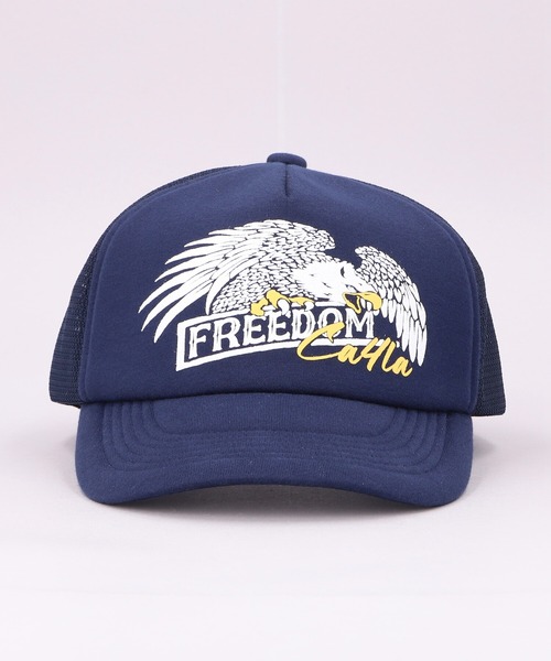 CA4LA（カシラ）の「EAGLE FREEDOM MESH（キャップ・メンズ・ブラック/ネイビー/ブラウン・ONESIZE）」の4枚目の写真