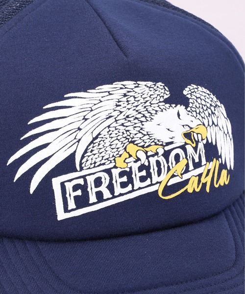 CA4LA（カシラ）の「EAGLE FREEDOM MESH（キャップ・メンズ・ブラック/ネイビー/ブラウン・ONESIZE）」の8枚目の写真