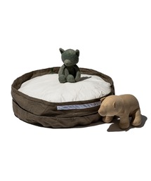 PUEBCO（プエブコ）の「VINTAGE MATERIAL PET BED W/CUSHION / Large（ペット用クッション/マット）」
