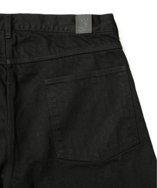 MAGIC NUMBER（マジック ナンバー）の「【MAGIC NUMBER】RED EAR ”備中” SELVEDGE DENIM WIDE PANTS（デニムパンツ・メンズ・インディゴブルー/ブラック・MEDIUM/LARGE）」の8枚目の写真