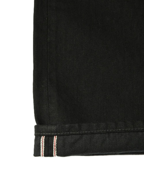 MAGIC NUMBER（マジック ナンバー）の「【MAGIC NUMBER】RED EAR ”備中” SELVEDGE DENIM WIDE PANTS（デニムパンツ・メンズ・インディゴブルー/ブラック・MEDIUM/LARGE）」の9枚目の写真