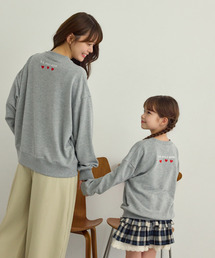 U.S. POLO ASSN.（ユーエスポロアッスン）の「【Ada.別注 U.S. POLO ASSN.】KIDS バックハートロゴ ワンポイント スウェット トレーナー（スウェット）」