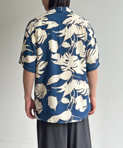 CPCM（シーピーシーエム）の「アソートアロハシャツ（シャツ/ブラウス・メンズ・ネイビー/レッド/ホワイト/オレンジ・LARGE/MEDIUM）」の6枚目の写真