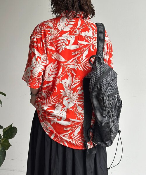 CPCM（シーピーシーエム）の「アソートアロハシャツ（シャツ/ブラウス・メンズ・ネイビー/レッド/ホワイト/オレンジ・LARGE/MEDIUM）」の12枚目の写真