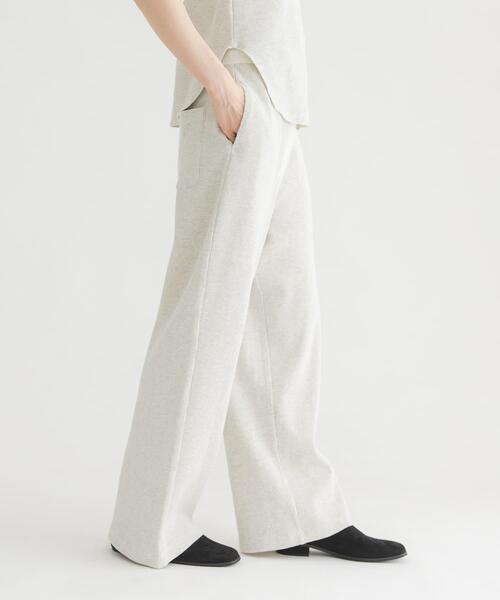 KBF(ケイビーエフ)の「ボタンフライワッフルパンツ(その他パンツ・レディース・ブラック/オートミール・ONE)」の14枚目の写真