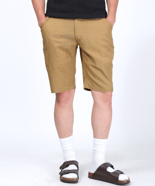 LUXSTYLE(ラグスタイル)の「綿麻ショートパンツ(その他パンツ・メンズ・カーキ/ネイビー/ブラック/ベージュ・M/XXL/XL/L)」の10枚目の写真
