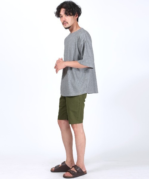 LUXSTYLE(ラグスタイル)の「綿麻ショートパンツ(その他パンツ・メンズ・カーキ/ネイビー/ブラック/ベージュ・M/XXL/XL/L)」の13枚目の写真