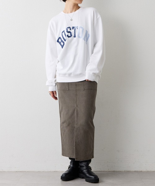Whim Gazette(ウィムガゼット)の「ダックベイカースカート(スカート・レディース・カーキ/モカ・38/36)」の16枚目の写真