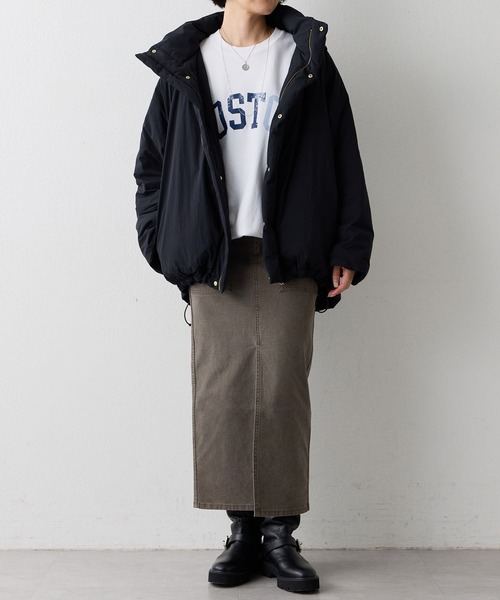 Whim Gazette(ウィムガゼット)の「ダックベイカースカート(スカート・レディース・カーキ/モカ・38/36)」の17枚目の写真