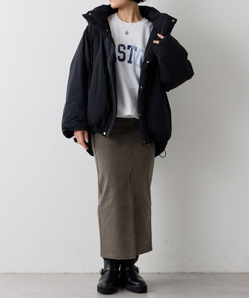 Whim Gazette(ウィムガゼット)の「ダックベイカースカート(スカート・レディース・カーキ/モカ・38/36)」の18枚目の写真
