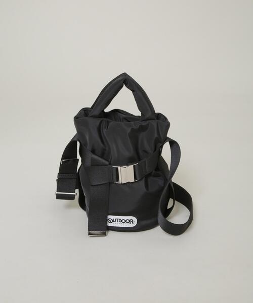 OUTDOOR PRODUCTS（アウトドアプロダクツ）の「OUTDOOR PRODUCTS/【別注】OUTDOOR PRODUCTS 2way Belt Tote[SS]（トートバッグ・レディース・ブラウン/ライトピンク/ブラック・F）」の4枚目の写真