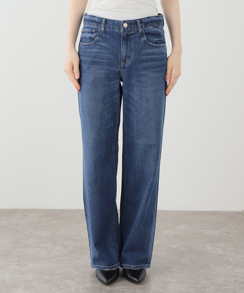 La TOTALITE(ラトータリテ)の「【洗える】Healthy Denim /ヘルシーデニム Donuts(その他パンツ・レディース・ブルー・23/24/25)」の9枚目の写真