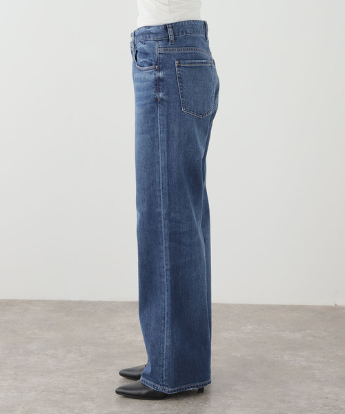La TOTALITE(ラトータリテ)の「【洗える】Healthy Denim /ヘルシーデニム Donuts(その他パンツ・レディース・ブルー・23/24/25)」の10枚目の写真