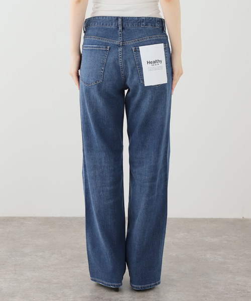 La TOTALITE(ラトータリテ)の「【洗える】Healthy Denim /ヘルシーデニム Donuts(その他パンツ・レディース・ブルー・23/24/25)」の11枚目の写真