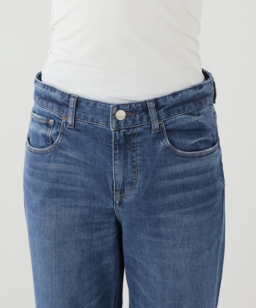 La TOTALITE(ラトータリテ)の「【洗える】Healthy Denim /ヘルシーデニム Donuts(その他パンツ・レディース・ブルー・23/24/25)」の12枚目の写真