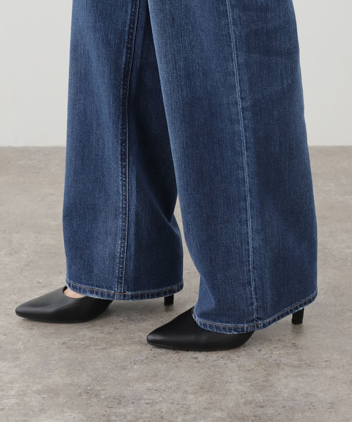 La TOTALITE(ラトータリテ)の「【洗える】Healthy Denim /ヘルシーデニム Donuts(その他パンツ・レディース・ブルー・23/24/25)」の3枚目の写真