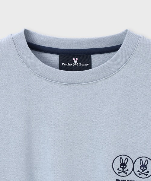 Psycho Bunny(サイコバニー)の「トリプルバッジバニー ロングスリーブTシャツ(Tシャツ/カットソー・メンズ・ブラック/ライトブルー/ライトベージュ・SMALL/MEDIUM/LARGE/X-LARGE)」の19枚目の写真