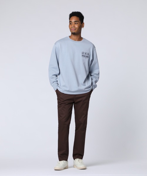 Psycho Bunny(サイコバニー)の「トリプルバッジバニー ロングスリーブTシャツ(Tシャツ/カットソー・メンズ・ブラック/ライトブルー/ライトベージュ・SMALL/MEDIUM/LARGE/X-LARGE)」の16枚目の写真