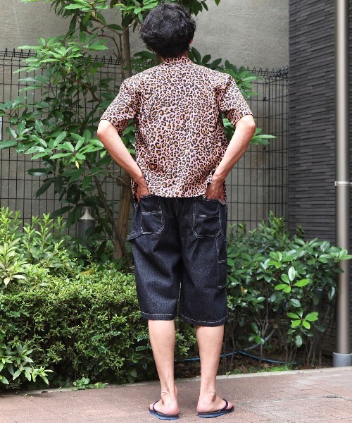 LUXSTYLE(ラグスタイル)の「ヒョウ柄半袖シャツ(シャツ/ブラウス・メンズ・ピンク/アイボリー・L/M)」の20枚目の写真