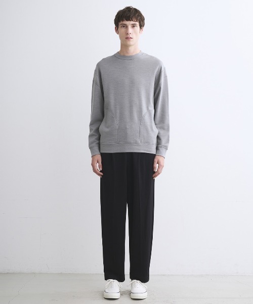 three dots(スリードッツ)の「ウールフリース パンツ(その他パンツ・メンズ・グレー・SMALL/MEDIUM)」の8枚目の写真