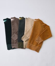 goocy（グーシー）の「モールダブルフェイス ニットプルオーバー（ニット/セーター）」