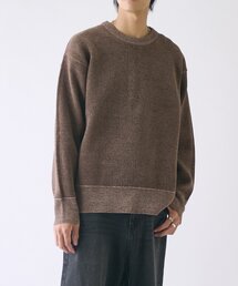 goocy（グーシー）の「モールダブルフェイス ニットプルオーバー（ニット/セーター）」