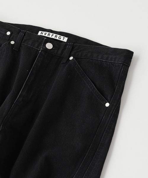 NVRFRGT(ネヴァーフォーゲット)の「NVRFRGT / ネヴァーフォーゲット 3D TWISTED JEANS F.BLACK(デニムパンツ・メンズ・ブラック・2/3/1)」の3枚目の写真