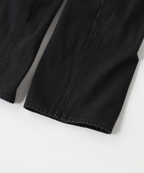 NVRFRGT(ネヴァーフォーゲット)の「NVRFRGT / ネヴァーフォーゲット 3D TWISTED JEANS F.BLACK(デニムパンツ・メンズ・ブラック・2/3/1)」の4枚目の写真