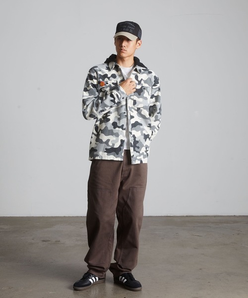 HUF(ハフ)の「OLYMPIA CAMO HOODED OVERSHIRT(シャツ/ブラウス・メンズ・カモフラージュ・XXL/XL/L/M/S)」の3枚目の写真