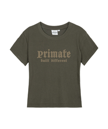 PRIME DIFF レディース スリムフィット 半袖Tシャツ 5 COLORS