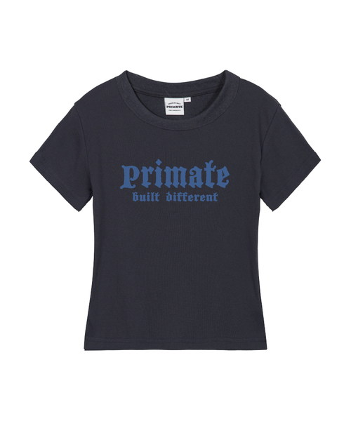 PRIMATE(プライメイト)の「PRIME DIFF レディース スリムフィット 半袖Tシャツ 5 COLORS(Tシャツ/カットソー・レディース・ホワイト/ブラック/カーキ/クリーム/チャコール・SMALL/MEDIUM/LARGE)」の3枚目の写真
