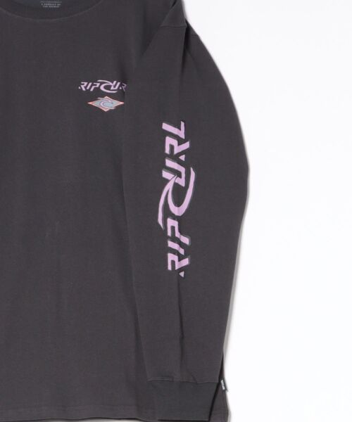 rip curl(リップカール)の「RIP CURL/リップカール RCM6F-2203 ロンT(Tシャツ/カットソー・メンズ・ライトブルー/ホワイト/スミクロ・XL/M/L)」の5枚目の写真