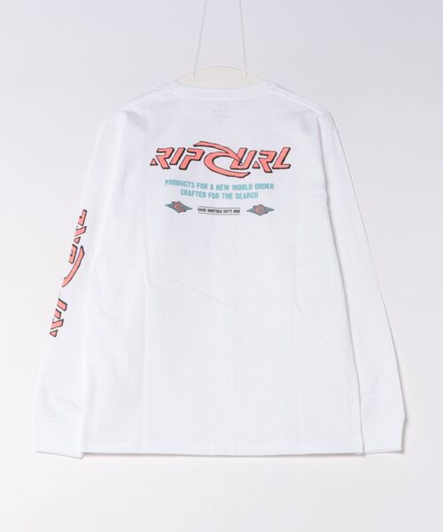 rip curl(リップカール)の「RIP CURL/リップカール RCM6F-2203 ロンT(Tシャツ/カットソー・メンズ・ライトブルー/ホワイト/スミクロ・XL/M/L)」の6枚目の写真