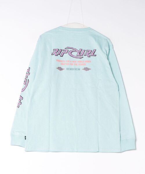 rip curl(リップカール)の「RIP CURL/リップカール RCM6F-2203 ロンT(Tシャツ/カットソー・メンズ・ライトブルー/ホワイト/スミクロ・XL/M/L)」の7枚目の写真