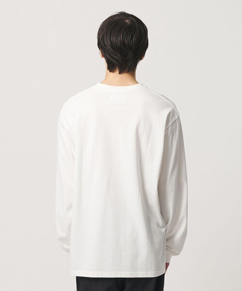 NICE WEATHER(ナイスウェザー)の「<NICE WEATHER>サンリット ロングスリーブ Tシャツ(Tシャツ/カットソー・メンズ・ターコイズブルー系/ホワイト/ワイン・L/S/M)」の8枚目の写真