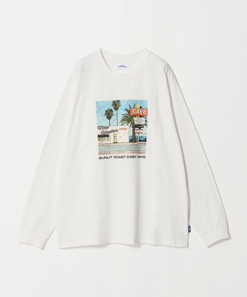NICE WEATHER(ナイスウェザー)の「<NICE WEATHER>サンリット ロングスリーブ Tシャツ(Tシャツ/カットソー・メンズ・ターコイズブルー系/ホワイト/ワイン・L/S/M)」の18枚目の写真