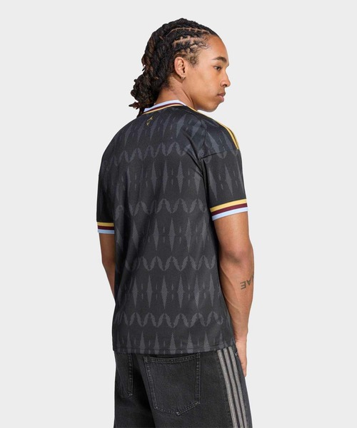 adidas(アディダス)の「アストン・ヴィラ 26/27 アウェイ レプリカ ユニフォーム / アディダス adidas(Tシャツ/カットソー・メンズ・ブラック・XX-LARGE/X-LARGE/SMALL/MEDIUM/LARGE/XXX-LARGE)」の2枚目の写真