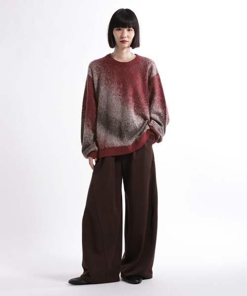HARE(ハレ)の「グラデMELLOWニットプルオーバー(HARE)(ニット/セーター・メンズ・レッド/ブルー/ブラック/ホワイト・SMALL/MEDIUM)」の11枚目の写真