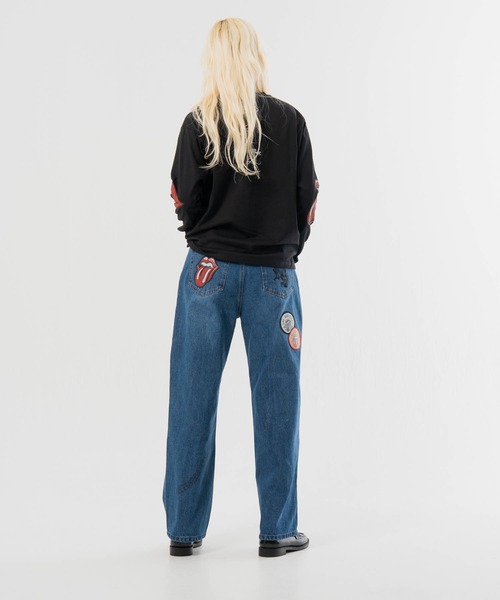 JACKROSE(ジャックローズ)の「B-TRS-Lips&Tongue フォト LSTEE(Tシャツ/カットソー・メンズ・ホワイト/ブラック・M/L)」の17枚目の写真