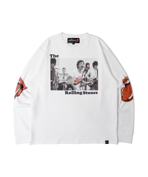 JACKROSE(ジャックローズ)の「B-TRS-Lips&Tongue フォト LSTEE(Tシャツ/カットソー・メンズ・ホワイト/ブラック・M/L)」の14枚目の写真