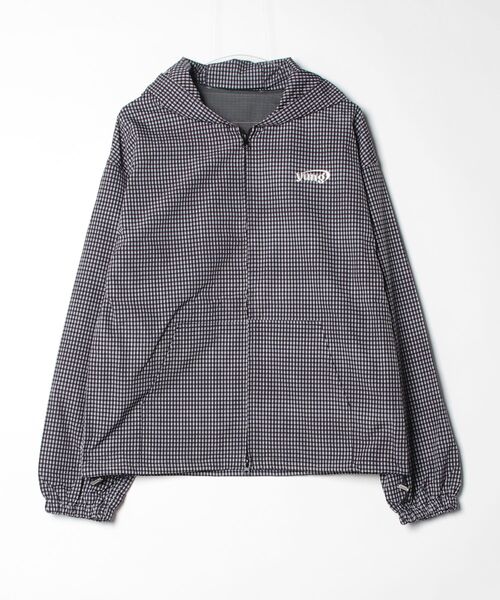 younger song(ヤンガーソング)の「yung logo assortment nylon blouson(ブルゾン・メンズ・ネイビー系/ブラウン系/ブラック系/ピンク系・MEDIUM/LARGE)」の2枚目の写真