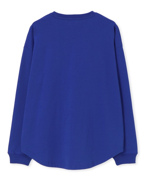 LANVIN en Bleu(ランバンオンブルー)の「8オンス ヘビーウェイト クルーネック ラウンドヘム ロンT(Tシャツ/カットソー・メンズ・ホワイト/ブルー/ブラック・52/46/48/50)」の18枚目の写真