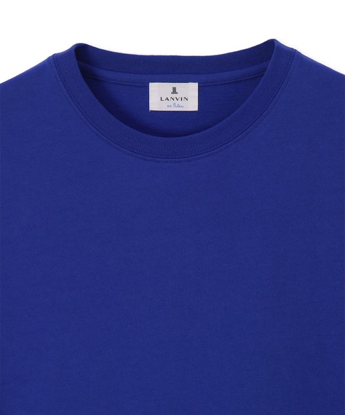 LANVIN en Bleu(ランバンオンブルー)の「8オンス ヘビーウェイト クルーネック ラウンドヘム ロンT(Tシャツ/カットソー・メンズ・ホワイト/ブルー/ブラック・52/46/48/50)」の17枚目の写真