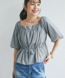 La boutique BonBon | ドットバルーンスリーブブラウス(シャツ/ブラウス)