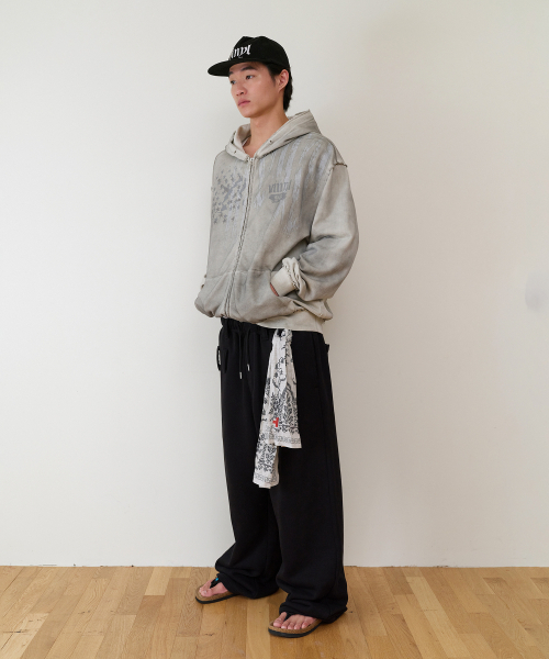 THEVINYLHOUSE（ザバイニルハウス）の「AMERICA HOODIE ZIP-UP BEIGE（パーカー・メンズ・その他・SMALL/MEDIUM/LARGE）」の13枚目の写真